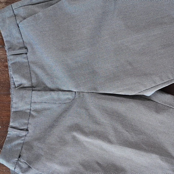 Worthington Modern Fit Trouser Leg Pant Sz 10 Herringbone Pattern - Picture 4 of 14